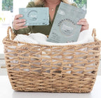 Grab Green Stoneworks Laundry Detergent Pods and Dryer Sheet Bundle, 50 Count Pods and 80 Dryer Sheets, Fragrance Free Rain Scent, Plant and Mineral Based Laundry Care Set