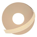 GSCIT Club Wood Edge Banding, 1 inch x 500ft roll of Veneer Maple Edge Banding Preglued Flexible, Wood Tape Banding for Cabinet Plywood
