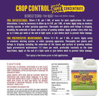 Trifecta Crop Control Super Concentrate All-in-One Natural Pesticide, Fungicide, Miticide, Insecticide, Help Defeat Spider Mites, Powdery Mildew, Botrytis, Mold, and More on Plants 4 OZ
