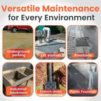 SewerFlo Main Line Sewer Drain Cleaner Heavy Duty, Clears Sand, Silt and Mud from Catch Basins, Breaks Up Clogs & Keeps Particles in Suspension, Safe & Concentrated (1 Galon, 1, Count)