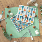 SUPERSCANDI Swedish Dishcloths With 100% Recycled Bioplastic Hanger, Reusable Paper Towels Washable 100 Times, Biodegradable, Super Absorbent Cleaning Cloth Dish Towel For Kitchen, 5-Pack Strawberries