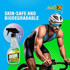 SweatX Extreme Odor Spray - Multipurpose No-Wash Deodorizer - Ideal for Shoes and Gym Clothing - Victory Scent (16 fl oz) - 2 Pack