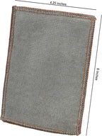 Redecker Copper Cleaning Cloth Dual-Sided Copper & Microfiber Kitchen Scrubber for Pots Pans Stove & Sink 1 Pack 5.7 x 4.1 in Made in Austria