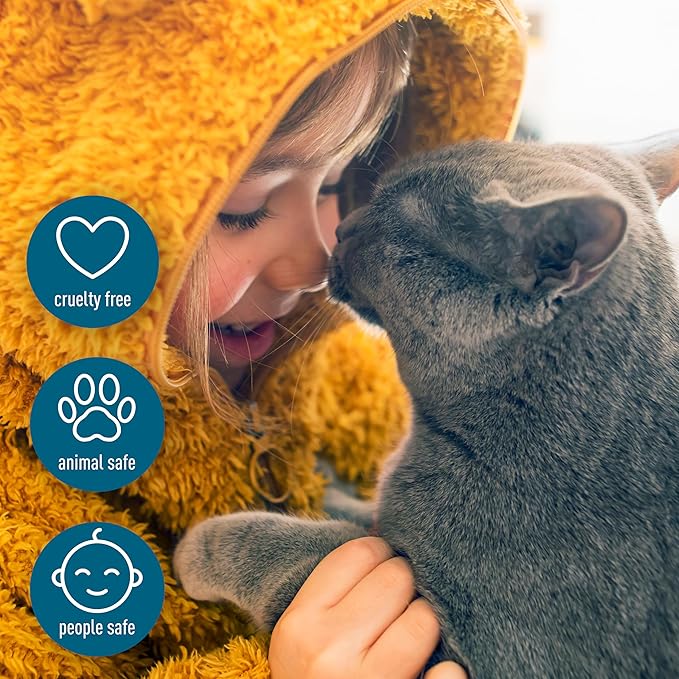 KIDS 'N' PETS Instant All-Purpose Stain & Odor Remover Permanently Eliminates Dog Pee, Cat Urine, Other Smells, Spots from Home Carpet, Couch, Furniture, Mattress, Fabric. Non-Toxic, Child Safe - 27oz