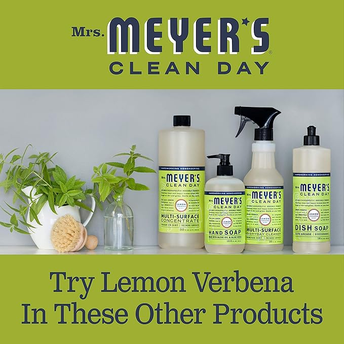MRS. MEYER'S CLEAN DAY All-Purpose Cleaner Spray, Cruelty Free Formula, Lemon Verbena, 16 fl. oz - Pack of 3