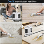 Carpet Cleaner Machine,Portable Spot Cleaner Machine for Carpet and Upholstery, 18Kpa 500W Powerful Suction for Pet Stain, Couch & Car, Deep Spot Cleaner for Area Rug, Stair and Furniture