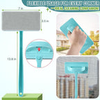 Mesh Screen Cleaner, Detachable Window Cleaning Brush, Dry and Wet Dual Use Tool with Screen Washing Equipment, Perfect for Easy and Efficient Window Cleaner Tool Maintenance(5 Pack)