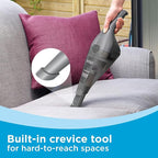 BLACK+DECKER dustbuster Handheld Vacuum, 8V Cordless, Hand Vacuum for Quick Cleanup with Crevice Tool and Washable Filter (HNVC220BCZ01)