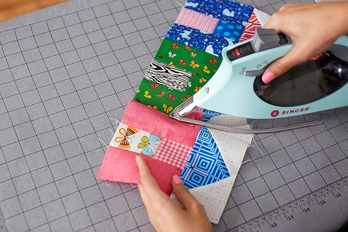 SINGER SteamCraft Plus Digital Display Iron, Five Fabric Settings, OnPoint Tip for Easy Ironing, 1750W, Vertical Steam, 300ml Tank, Stainless Steel Soleplate, Auto Shut Off after 30 Minutes