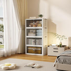 SAILUN 109Gal/434Qt Stackable Storage Bins Folding Collapsible Storage Bins with Lid, Closet Organizers and Storage,Grey 26" W x 17" D x 56.7" H