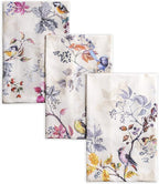 Maison d' Hermine Kitchen Towels Set of 3 100% Cotton 27.50" x 20" Reusable Cloth Tea Dish Towels Absorbent with Hanging Loop for Kitchen, Home, Dining, Cocktail Parties (Equinoxe - Beige)