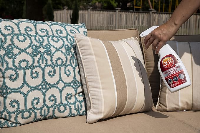 303 Multi-Surface Cleaner - Safely Cleans All Water Safe Surfaces - Ultimate Cleaning Power - Rinses Residue Free - Recommended By Sunbrella, 16 fl. oz. (30445CSR) Packaging May Vary