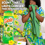 Gain In-Wash Laundry Scent Booster, Original Scent, 12.2 OZ, Fresh Extender + Odor Protection