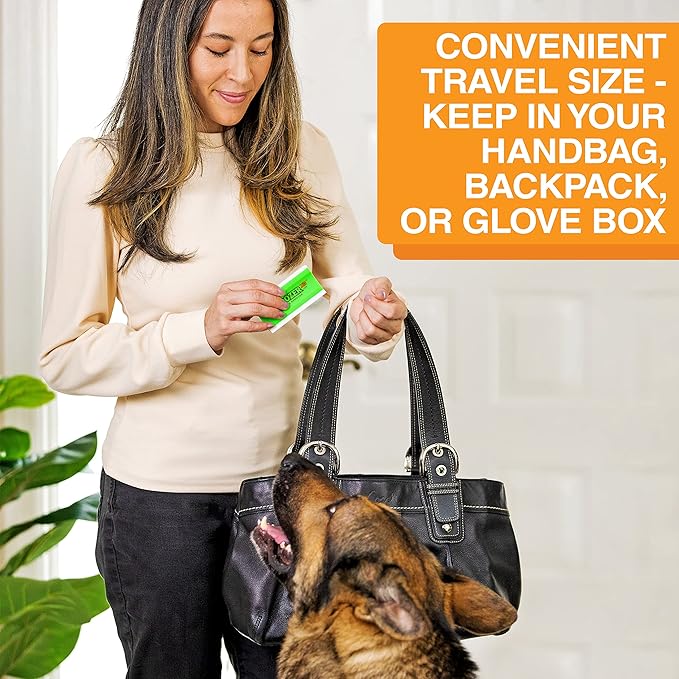 FurDozer Pet Hair Remover & Auto Detailing Tools - Cat & Dog Hair Remover for Carpets, Car Interiors, Couches, Bedding, & Pet Furniture (Green, X3 MINI - 3.5" Long)