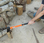 TABOR TOOLS Chopping Axe, Hand Axe, with Strong Fiberglass Handle and Anti-Slip Grip. J57A. (Chopping Axe, 24" Handle)