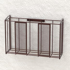 Simple Houseware Over Cabinet Door Organizer, Mesh Bronze