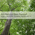 Redecker German-Made Horse Hair Bristle Dish Brush, Soft All-Purpose Scrubber for Kitchen & Household with Strong Horse Hair Bristles, 2 inch Replaceable Brush Head, Single Unit, 9-inches Long