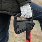 INTERTOOL Splitting Axe for Firewood 28” Maul Wood Splitter Ax Tool for Deeper Cuts, Chopping, Kindling, Camp, Survival - Shock Absorbing MAX Grip Handle, Sheath - HT08-0297