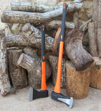 TABOR TOOLS Chopping Axe, Hand Axe, with Strong Fiberglass Handle and Anti-Slip Grip. J57A. (Chopping Axe, 24" Handle)