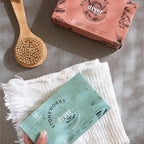 Grab Green Stoneworks Cruelty-Free Dryer Sheets | Softens Fabrics, Freshens Clothing & Reduces Static-Cling and Wrinkles | Plant Based | Rose Petal Scent (80 Sheets)