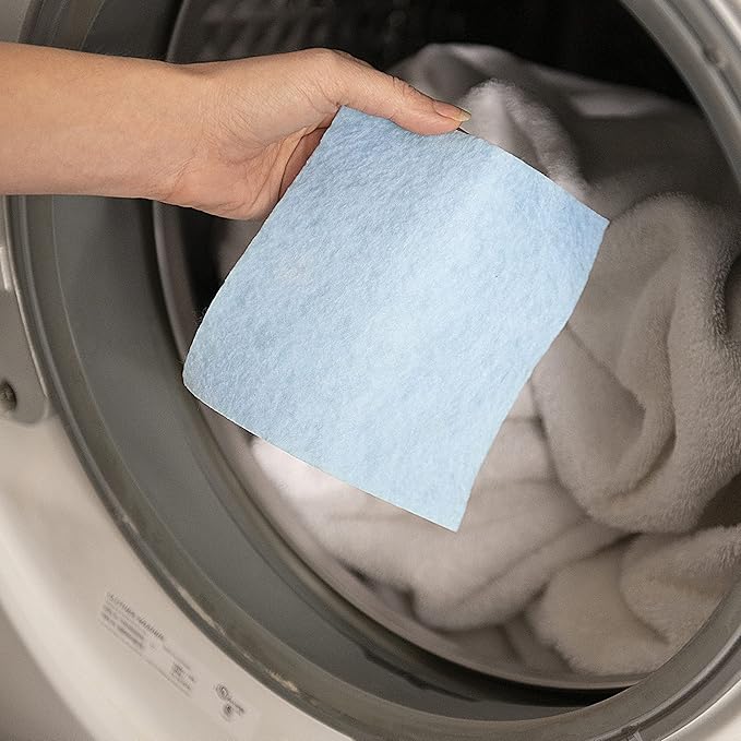 Washeze 3-in-1 Laundry Detergent Sheets 60 Loads Lightly Scented All in One Laundry Sheet - Great For Busy Moms More Convenient Than Pods Pacs Liquids or Powders