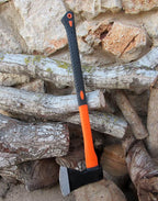 TABOR TOOLS Chopping Axe, Hand Axe, with Strong Fiberglass Handle and Anti-Slip Grip. J57A. (Chopping Axe, 24" Handle)