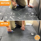 FurDozer Pet Hair Remover & Auto Detailing Tools - Cat & Dog Hair Remover for Carpets, Car Interiors, Couches, Bedding, & Pet Furniture (Purple, X3 MEGA - 10" Long)