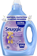 Snuggle Exhilarations Liquid Fabric Softener, Lavender and Vanilla Orchid, 2X Concentrated, 188 Loads