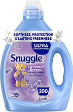 Snuggle Exhilarations Liquid Fabric Softener, Lavender and Vanilla Orchid, 2X Concentrated, 188 Loads